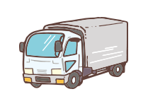 1.5tトラックのイラスト